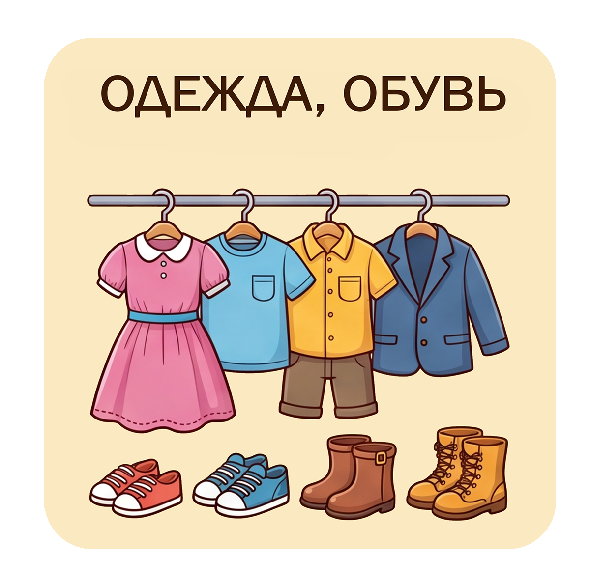 Одежда, обувь